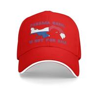 KWQDOZF Panama Canal isfor Sale Hat I Love Panama Canalfor Sale Baseball Cap Red