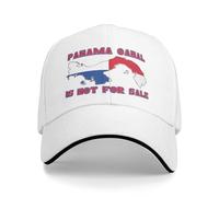 KWQDOZF Panama Canal isfor Sale Hat I Love Panama Canalfor Sale Baseball Cap White