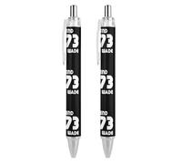 KWQDOZF Protect Roe V. Wade 1973 Pro Choice Women Abortion Rights Ballpoint Pens Fine Point (0.5mm) Retractable Smooth Writing Pens Black Ink Gel Pens 2 PCS