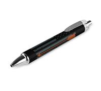 KWQDOZF Red Archery Arrow Distressed Flag Retractable Ball Point Pen Blue Ink Ballpoint Pen Work Pens for Men Women 1 PCS