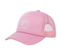 KWQDOZF Stay Humble, Hustle Hard,Canvas Mesh Back Baseball Caps Trucker Hat Black