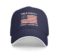 KWQDOZF This is Exactly What I Voted for Hats Pro 47 Baseball Cap Navy Blue