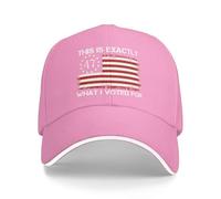 KWQDOZF This is Exactly What I Voted for Hats Pro 47 Baseball Cap Pink