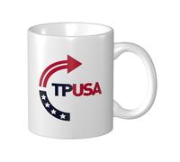 KWQDOZF Tpusa Turning Point USA White Coffee Mug Ceramic Mug