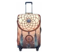 KWQDOZF Travel Luggage Cover Native American Dream Catcher Elastic Anti-Scratch Baggage Waterproof Sleeve Fits 18-32 Inch Suitcases Medium