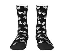KWQDOZF Umbrella-Academy - Klaus-Hands Adult Cotton Crew Socks Men Sock Casual Socks Women Sock