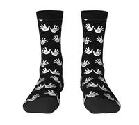 KWQDOZF Umbrella-Academy - Klaus-Hands Adult Cotton Crew Socks Men Sock Casual Socks Women Sock