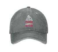 KWQDOZF Waiting for Something to Happen On Oak Island Hat Casquette Denim Baseball Cap Unisex Men's Hat Women's Hat Black