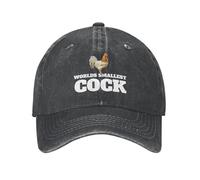 KWQDOZF Worlds Smallest Cock Hat Men Baseball Cap Black