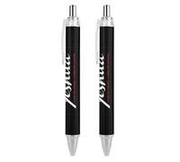 KWQDOZF Yeshua Jesus Christian Ballpoint Pens Fine Point (0.5mm) Retractable Smooth Writing Pens Black Ink Gel Pens 2 PCS