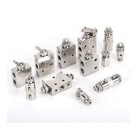 KWQNPHTRN Air Pneumatic Mechanical Valve Toggle Button Switch TAC2-41V 31V 41P 31P 41PP TAC-4V 4P 3P 3V TV-3S 1Pcs(TAC-3V)