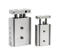 KWQNPHTRN Dual Rod Cylinder Pneumatic Cylinder CXSM6 CXSM10 CXSM15 CXSM20 CXSM25 CXSM32 Double Axis Dual Rod Cylinder(Stroke 90mm,Bore 32mm)