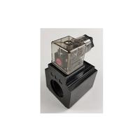 KWQNPHTRN Hydraulic Solenoid Valve Coil Two Plug Type/Three Plug Type Inner Diameter 20mm Height 51mm AC220V AC110V(B1lack)