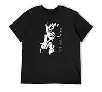 KWRCLX Cool Print Cotton Funny T Shirts Dr Stone Senku Ishigami Tsukasa Post Apocalyptic Men Fashion Streetwear