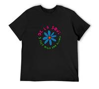 KWRCLX De La Soul 3 Feet High and Rising Promo T-Shirt Hip-Hop Native Tongu Black