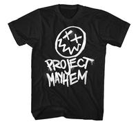 KWRCLX Fight Club Movie Project Mayhem Adult T Shirt Black