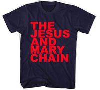 KWRCLX The Jesus and Mary Chain T Shirt Colours Navy