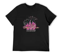 KWRCLX Wham! 'Club Tropicana' T-Shirt Black