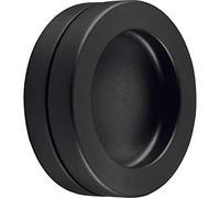KWS 525373 Shell Handle Pair, Black, Schwarz matt