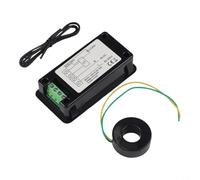 KWS-AC300 LED AC Energy Meter 50-300V 0-100A with Reset Function for kWh and Timer Values and Built-in Memory Retention (AC300-100A Closure)