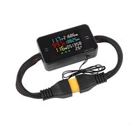 KWS DC26 Battery Load Tester for 0-80V Electric Vehicle and Solar System Monitoring with Bidirectional Measurement and Alarm Functions (for XT-90-35A)