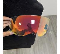 KWTN Motorcycle COVERT Combat For SCORPION EXO Covert-X Helmet Visor uv-protected Sunscreen Accessories (Gold-For day)(Clear Red-for Day Night)