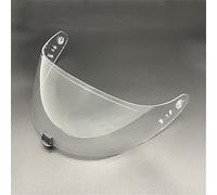 KWTN Motorcycle Helmet Shields for R420 Uv Protection Windshield Full Face Helmet Accessories (Black)(Clear)