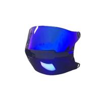 KWTN Motorcycle Helmet Visor, Eliminator Lens Motorcycle Full Face Replacement for Bell Eliminator(Clear)(Deep Blue)