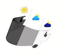 KWTN Motorcycle Helmet Visor, Shield for Shark Race R PRO GP UV Protection Windproof Full Face Replacement Moto Shield(Clear)(Photochromic)