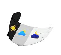 KWTN Motorcycle HJ-33 Helmet Photochromic Visor Replacement. Face Shield UV Protection Compatible with HJC i90，HJC i91