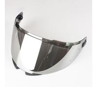 KWTN Motorcycle Motorcycle Helmet Shield for MT V-28 Thunder4, Face Shield Replacement Accessories Helmet Visor, Anti Scratch Colored Motorcycle Helmet Lenses,G Gold red(B Silver Plating)