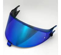 KWTN Motorcycle Motorcycle Helmet Shield for Shark Spartan GT, Face Shield Replacement Accessories Helmet Visor, Anti Scratch Colored Motorcycle Helmet Lenses,C Red(D Blue)