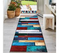 KwuSeug Runner for Entryway Machine Washable Non-slip Long Carpet Runner kitchen runners Door Mats Rugs for Kitchen Living Room Corridor Entryway Door Entrances Hallway Runner Floor Mat 40 x 250 cm