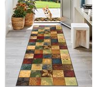 KwuSeug Runner for Entryway Machine Washable Non-slip Long Carpet Runner kitchen runners Door Mats Rugs for Kitchen Living Room Corridor Entryway Door Entrances Hallway Runner Floor Mat 50 x 80 cm