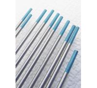 Kwweeoo:10 pcs/1 Box Tungsten Electrode WR, Tungsten Electrode for TIG Welding, Diameter 1.6 mm, Length 175 mm