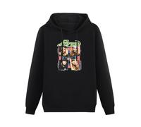 KWYXAD CAT Dragged Poison Glam Hair Metal Rock Band World Tour Concert Adult Tops Hoody Fashion Hoody Black