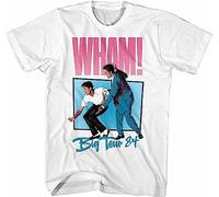 KWYXAD Choose Life Wham Retro 80s 80's White Yellow Red Mens Women T Shirt X Fancy Dress (Choose Life, Tshirt)