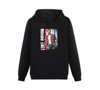 KWYXAD District of The Concert Mens Pullover Hoody, Black Long Sleeve Luke Bryan Shirt