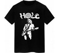 KWYXAD Jowett Hole Band Courtney Love Short Sleeve Cotton T-Shirt