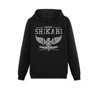 KWYXAD Mens Enter Shikari Allegiance Hoody Rock Band The Mindsweep The Zone Hoodie Black