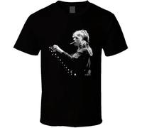 KWYXAD Randy-Rhodes-Rhoads-Jackson-T-Shirt Black