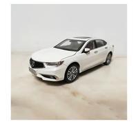 KWZGHOLJ Scale Finished Model Car 1:18 For ACURA TLX-L Sedans Alloy Diecast Car Model Simulation Replica Vehicle Exquisite Collection Die-cast Vehicle(White)