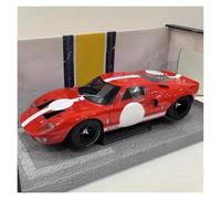 KWZGHOLJ Scale Finished Model Car 1:18 For Ford GT40 1966 Sports Cars Simulation Alloy Diecast Static Car Model Collection Decorated Die-cast Vehicle