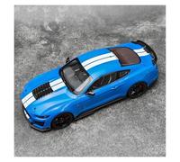 KWZGHOLJ Scale Finished Model Car 1:18 For Ford Mustang Shelby GT500 Alloy Die Cast Car Model Exquisite Vehicle Replica Collector Souvenir Die-cast Vehicle(Blue)