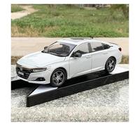 KWZGHOLJ Scale Finished Model Car 1:18 For Honda Accord 10th 2022 Alloy Static Scale Model Car Miniature Simulation Vehicle Collection Die-cast Vehicle(White)