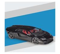 KWZGHOLJ Scale Finished Model Car 1:18 For Lamborghini Countach LPI 800-4 Metal Diecast Model Car Simulation Miniature Vehicle Classic Collection Hobby Die-cast Vehicle(Black)