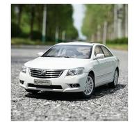 KWZGHOLJ Scale Finished Model Car 1:18 For Toyota Camry Sixth Luxury Alloy Car Model Miniature Simulation Static Vehicle Collection Die-cast Vehicle(White)