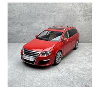 KWZGHOLJ Scale Finished Model Car 1:18 For Volkswagen Passat Estate R36 Alloy Car Model Simulation Static Replica Vehicle Collectible Souvenir Die-cast Vehicle(Red)