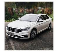 KWZGHOLJ Scale Finished Model Car 1:18 For Volkswagen SAGITAR Alloy Static Scale Model Car Miniature Simulation Vehicle Collection Die-cast Vehicle(White)