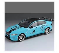 KWZGHOLJ Scale Finished Model Car 1:18 Scale For Jaguar XE SV PROJECT 8 Alloy DieCast Luxury Car Model Collectible Ornaments Die-cast Vehicle(Blue)